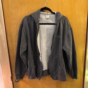 Vintage Old Navy Gray Zip-Up Hoodie